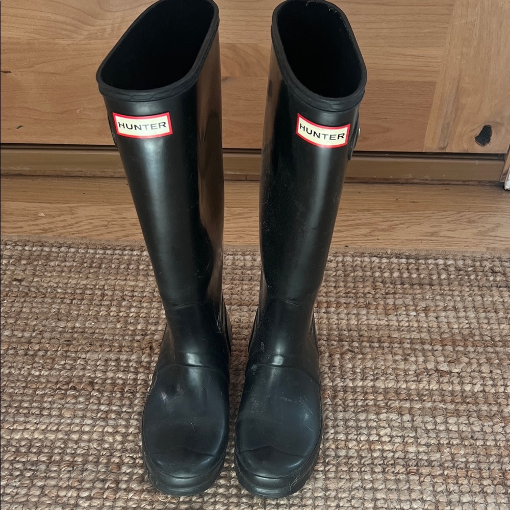Hunter Classic Black Tall Boots